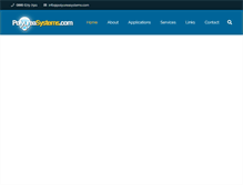 Tablet Screenshot of polyureasystems.com